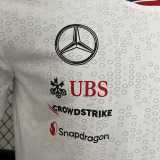 2024 Mercedes F1 White Racing Suit