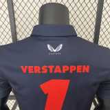 2024 Red Bull F1 Dark Blue Polo Racing Suit