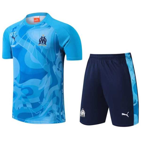 2024/25 Marseille Blue Training Shorts Suit