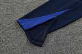 2024 Dark Blue Half Pull Tracksuit