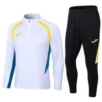 2024 White Half Pull Tracksuit