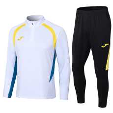 2024 White Half Pull Tracksuit
