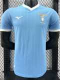 2024/25 Lazio Commemorative Edition Blue Player Soccer jersey