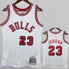 1984/85 BULLS JORDAN #23 White NBA Jerseys