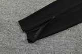 2024 Black Half Pull Tracksuit