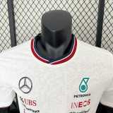 2024 Mercedes F1 White Racing Suit