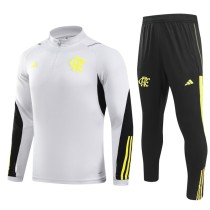 2024/25 Flamengo Gray Half Pull Tracksuit