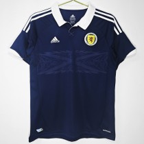 2012/13 Scotland Home Dark Blue Retro Soccer jersey