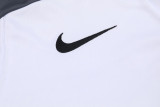 2024 White Half Pull Tracksuit