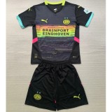 2024/25 PSV Eindhoven Away Black Fans Kids Soccer jersey