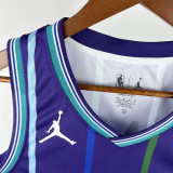 2019/20 HORNETS BALL #1 Purple NBA Jerseys