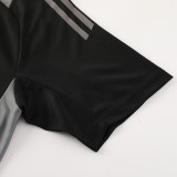 2024 Black Training Shorts Suit