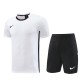 2024 White Training Shorts Suit