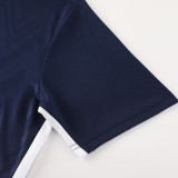 2024 Dark Blue Training Shorts Suit