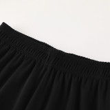 2024 White Training Shorts Suit