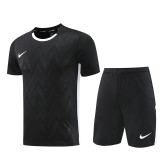 2024 Black Training Shorts Suit