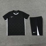 2024 Black Training Shorts Suit