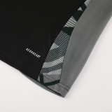 2024 Black Training Shorts Suit