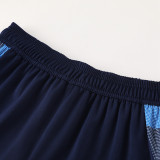 2024 Blue Training Shorts Suit