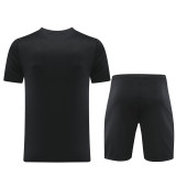 2024 Black Training Shorts Suit