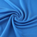 2024 Blue Training Shorts Suit