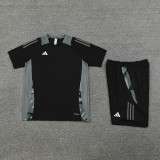 2024 Black Training Shorts Suit