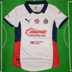 2024/25 Chivas Away White Fans Women Soccer jersey