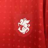 2024 Georgia 3RD Red Fans Soccer jersey