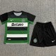 2024/25 Sporting CP Home Green Fans Kids Soccer jersey