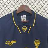 1994/95 Boca Juniors Home Dark Blue Retro Soccer jersey