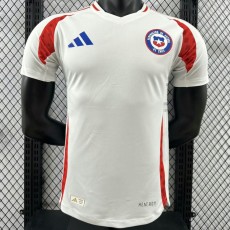 2024 Chile Away White Player Soccer jersey