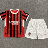 2024/25 ACM Home Red Fans Kids Soccer jersey