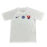 2024 Slovakia Away White Fans Soccer jersey