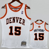 2006/07 NUGGETS ANTHONY #15 White NBA Jerseys