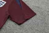 2024 England Crimson Training Shorts Suit