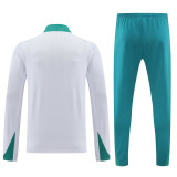 2024 Portugal White Half Pull Tracksuit