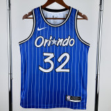 2018/19 MAGIC ONEAL #32 Blue NBA Jerseys