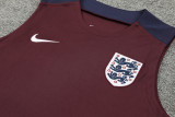2024 England Crimson Training Shorts Suit