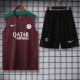 2024/25 PSG Crimson Training Shorts Suit