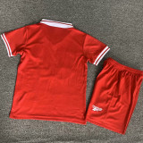 1996/97 LIV Home Red Retro Kids Soccer jersey