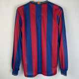 2009/10 BAR Home Red Retro Long Sleeve Soccer jersey
