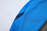 2024 Italy White Kids Half Pull Tracksuit
