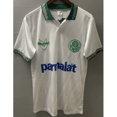 1994/95 Palmeiras Away White Retro Soccer jersey