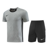 2024 Gray Training Shorts Suit