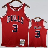 2016/17 BULLS WADE #3 Red NBA Jerseys