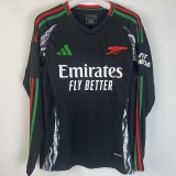 2024/25 ASN Away Black Fans Long Sleeve Soccer jersey