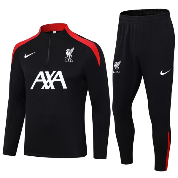 2024/25 LIV Black Half Pull Tracksuit