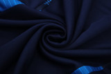 2024 Italy Dark Blue Kids Half Pull Tracksuit