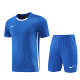 2024 Blue Training Shorts Suit