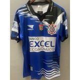 1998 Corinthians 3RD Blue Retro Soccer jersey